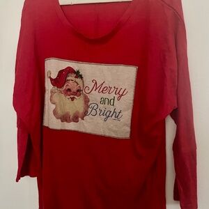 Southern Grace Santa Shirt